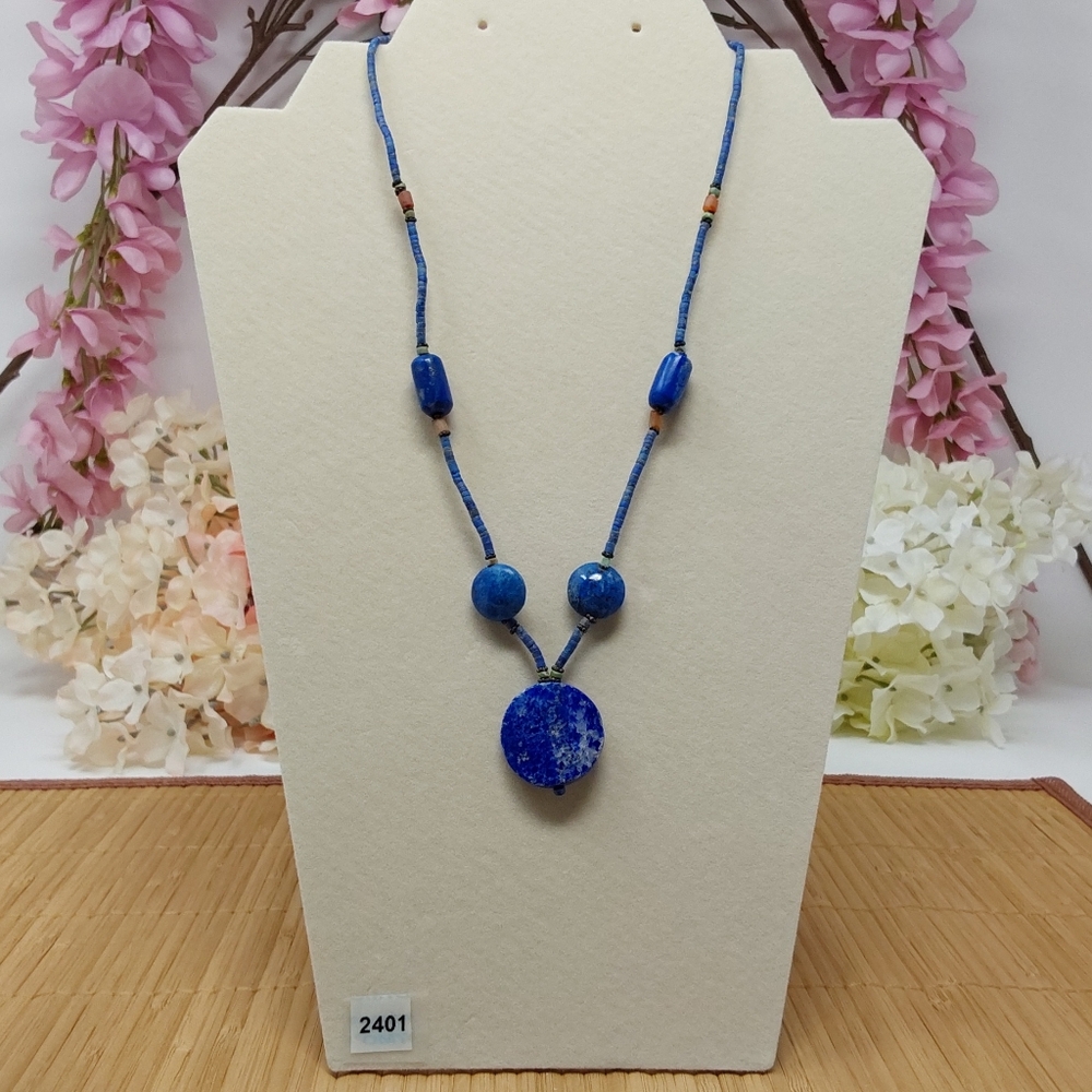 Vintage Lapis Lazuli Necklace